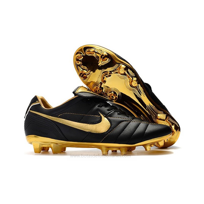 Nike Tiempo Legend R Elite FG Negro Oro